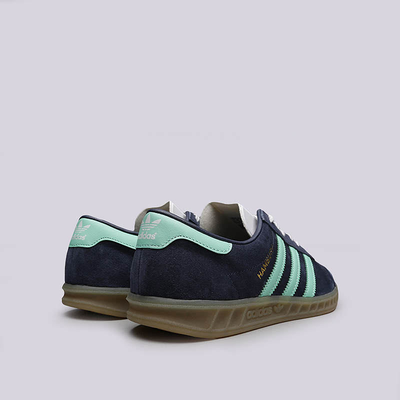 женские синие кроссовки adidas Hamburg W BB5112 - цена, описание, фото 4